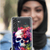 For Samsung Galaxy A71 4G Shockproof Case Skull Red Purple Roses Cover - Image 5