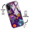 Mundaze Case for Apple Iphone 16 plus Halloween Spooky Horror Neon Characters - Image 3