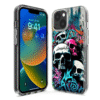 For Apple Iphone 14 Shockproof Case Skulls Graffiti Painting Art - Image 3