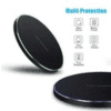 15W Max Wireless Fast Charger Charging Pad for Samsung Phone Buds Iphone Airpods - Image 2