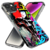 For Apple Iphone 14 Pro Max Shockproof Case Skull Face Graffiti Painting - Image 2