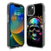 For Apple Iphone 13 Shockproof Case Skull Headphone Pop Art Cover - Image 3
