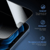 MAGIC JOHN 2 Pack for Iphone 12/12 Pro 6.1 Inch Tempered Glass Screen Protector - Image 3