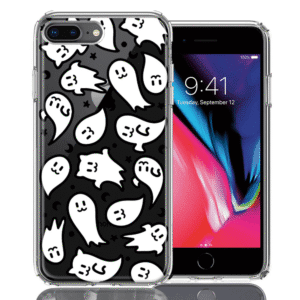 For Apple Iphone 7/8 plus Kawaii Manga Cute Halloween Ghosts Spirits Case