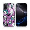 Mundaze Case for Apple Iphone 16 Roses Halloween Characters Spider Web - Image 2