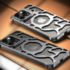 Mag Safe Magnetic Aluminum Alloy Stand Phone Case for Iphone 15/14 Pro Max 15 13 - Image 2