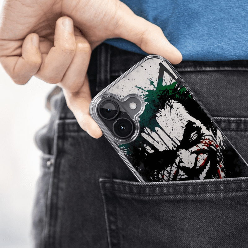 Mundaze Case for Apple Iphone 16 plus Laughing Joker Painting Graffiti - Image 4