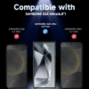 MAGIC JOHN 2Pack for Samsung Galaxy S24 Ultra Tempered Glass Screen Protector - Image 18