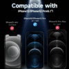 MAGIC JOHN 2 Pack for Iphone 12/12 Pro 6.1 Inch Tempered Glass Screen Protector - Image 5
