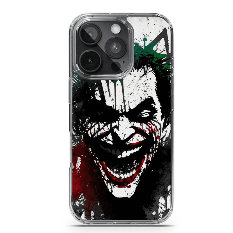 Mundaze Case for Apple Iphone 16 Pro Max Laughing Joker Painting Graffiti