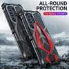 For Samsung Galaxy S25 Ultra Heavy Duty Metal Hard Armor Phone Case Full Cover - Image 5