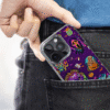 Mundaze Case for Apple Iphone 16 Pro Max Halloween Spooky Horror Neon Characters - Image 4