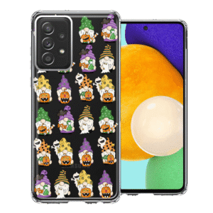 For Samsung Galaxy A52 Cute Halloween Gnomes Pumpkins Ghosts Case