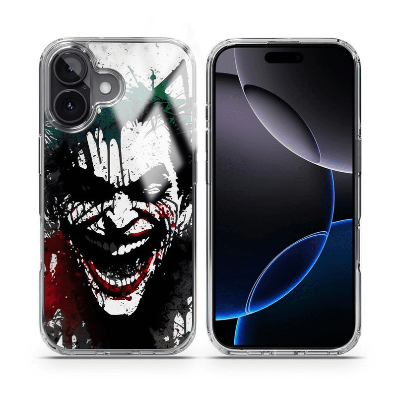 Mundaze Case for Apple Iphone 16 plus Laughing Joker Painting Graffiti - Image 2