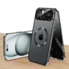 For Iphone 16 15 14 13 12 Privacy Screen Magnetic Metal Bumper Mag Safe Case - Image 12