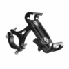 360° Aluminum Motorcycle Bike Bicycle GPS Cell Phone Holder Handlebar Mount USA - Image 13