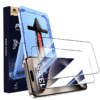 MAGIC JOHN 2 Pack for Iphone 16 Pro Max plus Tempered Glass Screen Protector - Image 7