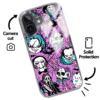 Mundaze Case for Apple Iphone 16 Roses Halloween Characters Spider Web - Image 3