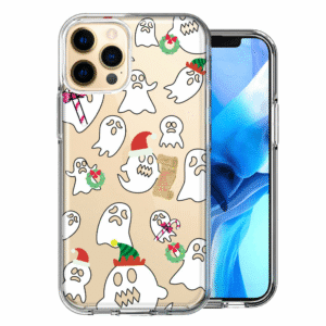 For Apple Iphone 12 Pro Max Halloween Christmas Ghost Double Layer Phone Case