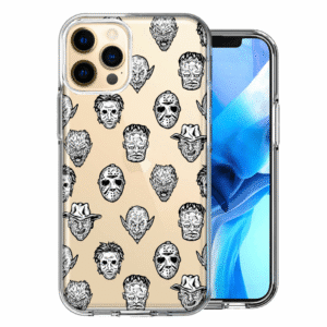 For Apple Iphone 11 Pro Max Halloween Horror Villains Double Layer Phone Case