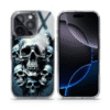 Mundaze Case for Apple Iphone 16 Pro Max Graveyard Death Dream Skulls and Bones - Image 2