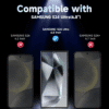 MAGIC JOHN 2Pack for Samsung Galaxy S24 Ultra Tempered Glass Screen Protector - Image 12