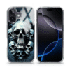 Mundaze Case for Apple Iphone 16 Graveyard Death Dream Skulls and Bones - Image 2
