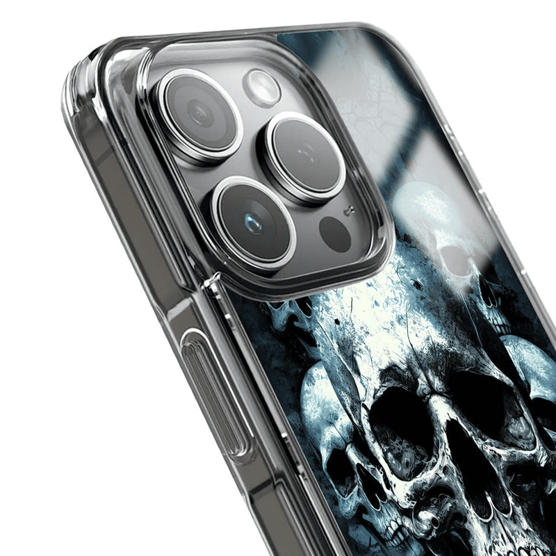 Mundaze Case for Apple Iphone 16 Pro Graveyard Death Dream Skulls and Bones - Image 5