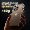 For Iphone 16 15 14 13 Pro Max Aluminum Alloy Metal Frame Shockproof Phone Case - Image 6